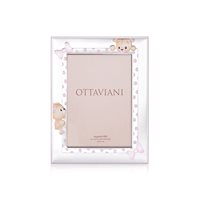 Cornice Ottaviani Bambino Orsacchiotta in Argento 7001BR